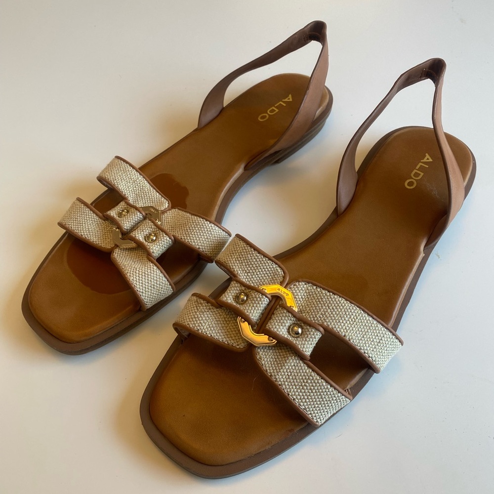 Aldo slingback sandals - size 10